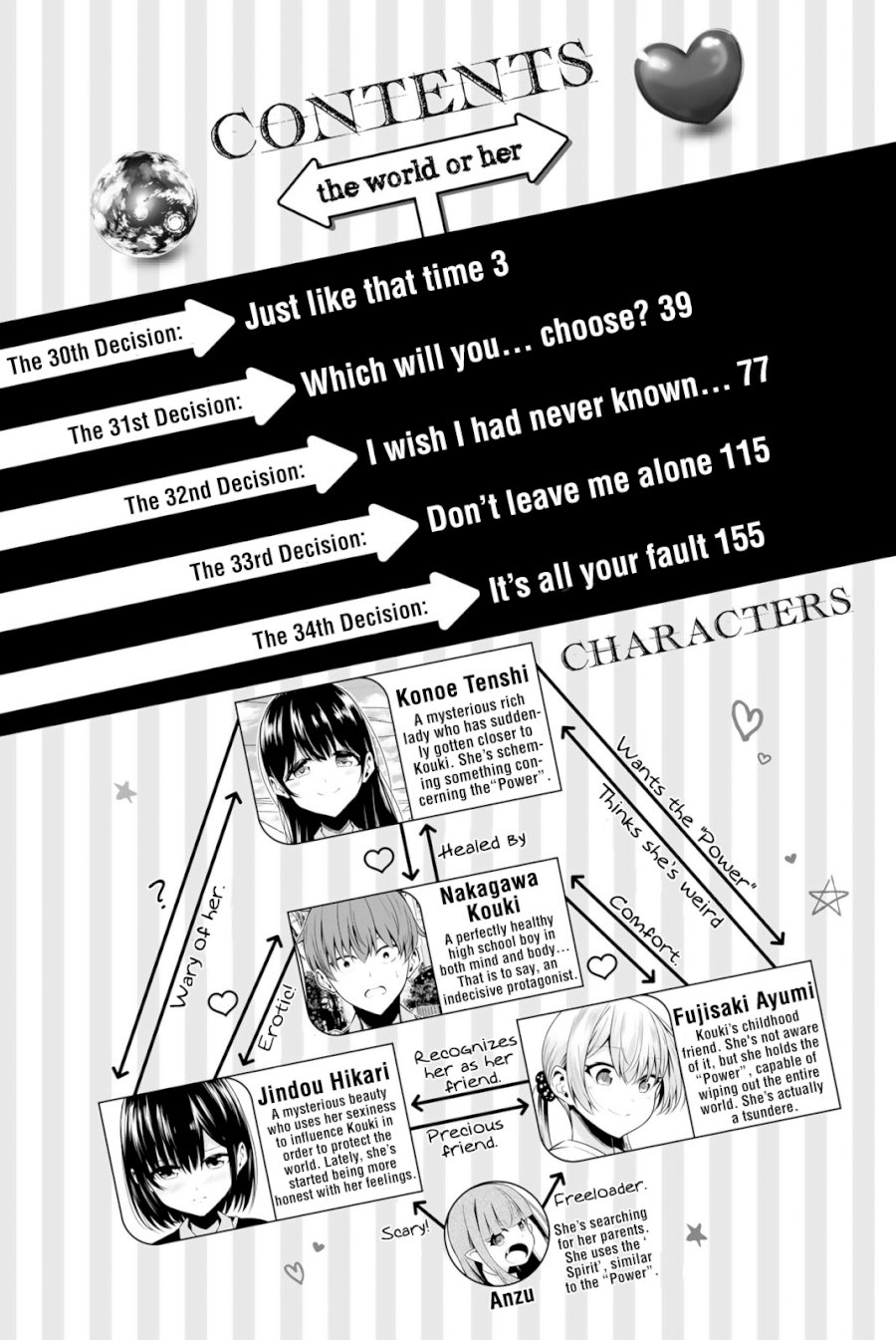 Sekai ka Kanojo ka Erabenai - Chapter 30 [photo 6] - MangaPorn