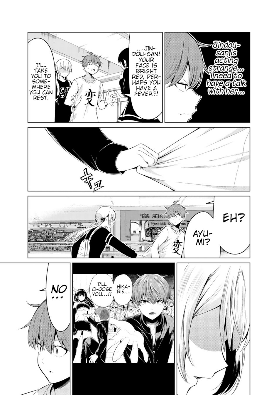 Sekai ka Kanojo ka Erabenai - Chapter 30 [photo 9] - MangaPorn