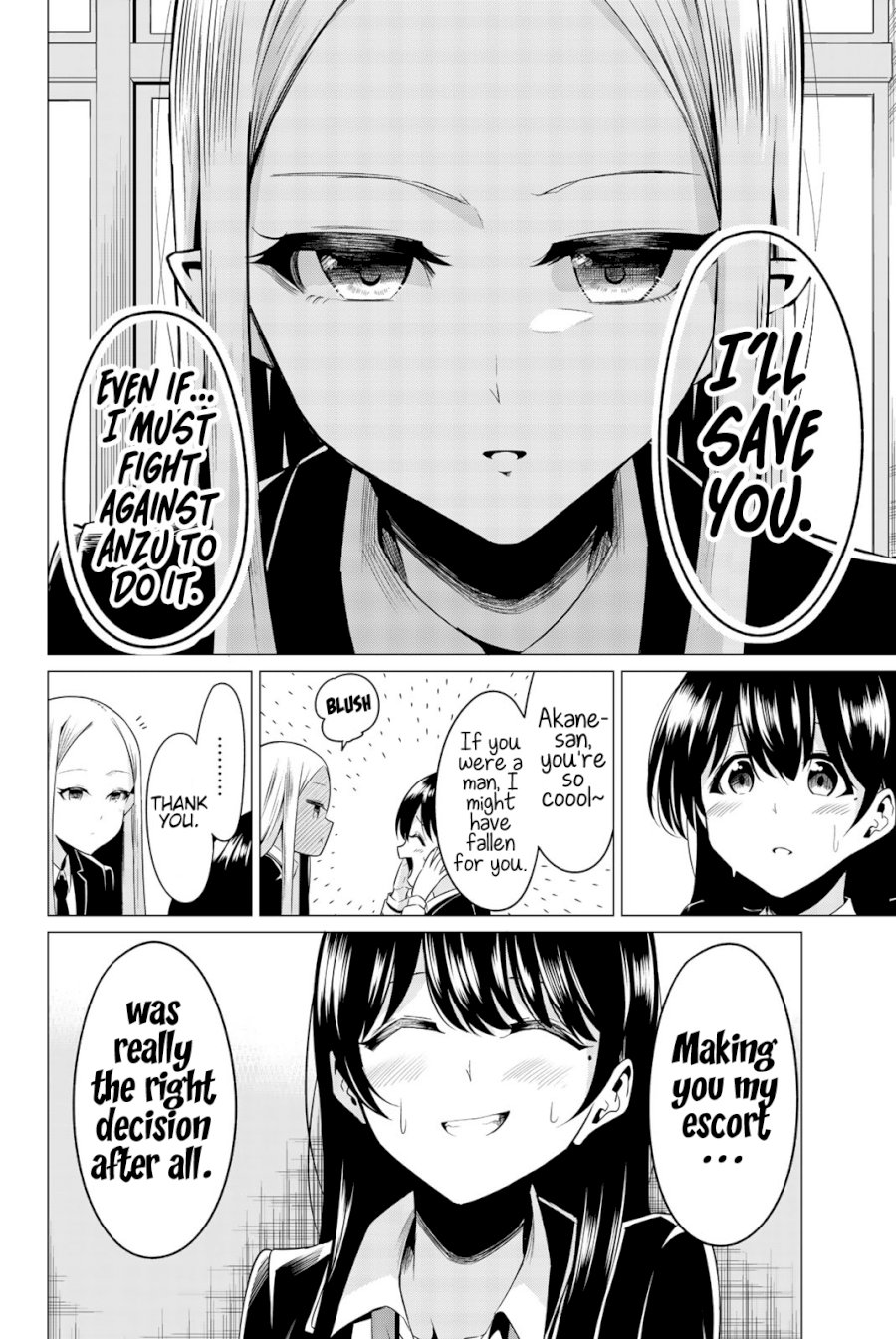 Sekai ka Kanojo ka Erabenai - Chapter 32 [photo 33] - MangaPorn
