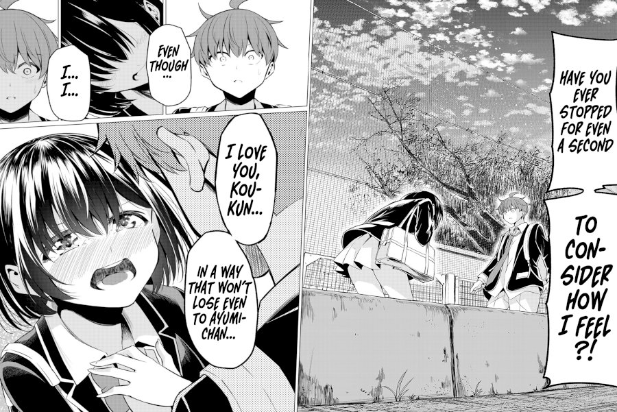 Sekai ka Kanojo ka Erabenai - Chapter 33 [photo 23] - MangaPorn