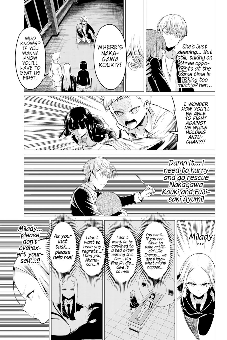 Sekai ka Kanojo ka Erabenai - Chapter 34 [photo 13] - MangaPorn