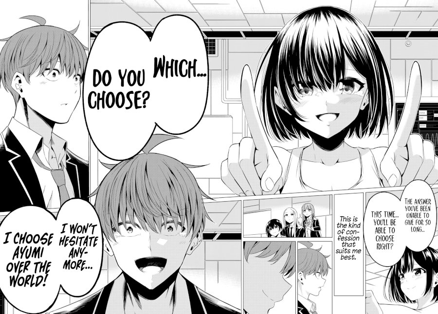 Sekai ka Kanojo ka Erabenai - Chapter 38 [photo 28] - MangaPorn