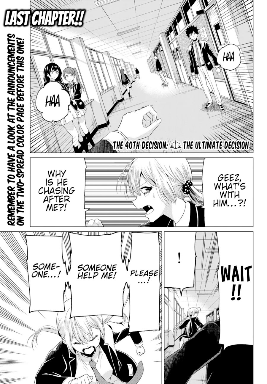 Sekai ka Kanojo ka Erabenai - Chapter 40 [photo 4] - MangaPorn