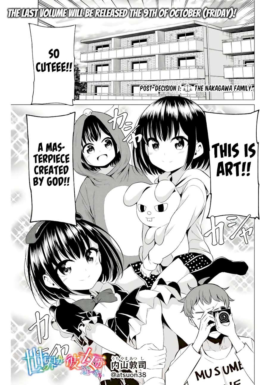 Sekai ka Kanojo ka Erabenai - Chapter 40.2 [photo 2] - MangaPorn