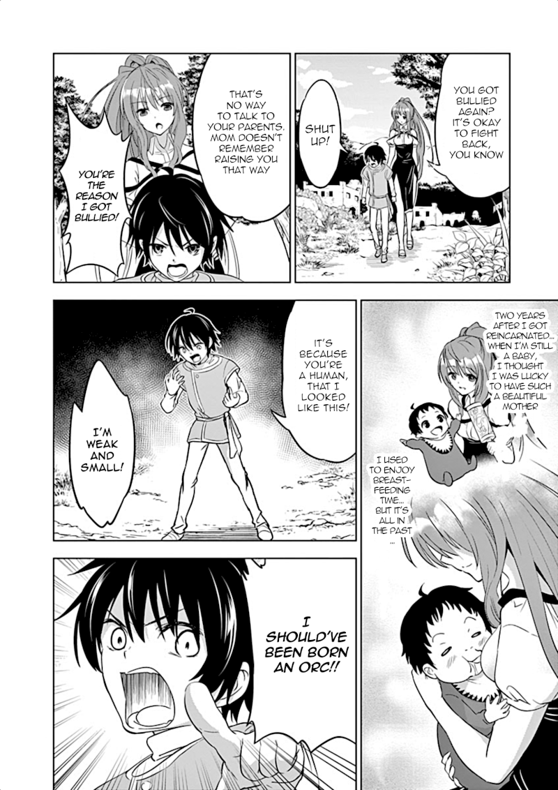 Shijou Saikyou Orc-san no Tanoshii Tanetsuke Harem Zukuri - Chapter 1 [photo 6] - MangaPorn