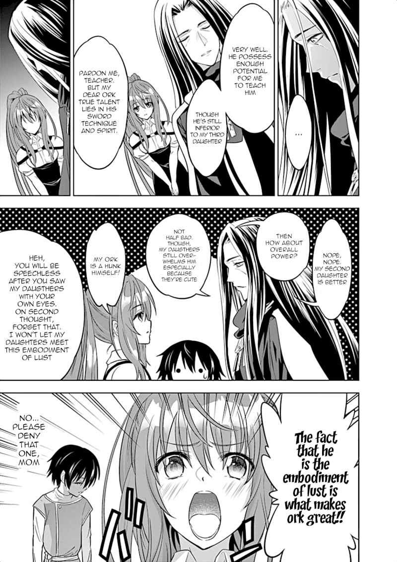 Shijou Saikyou Orc-san no Tanoshii Tanetsuke Harem Zukuri - Chapter 3 [photo 18] - MangaPorn