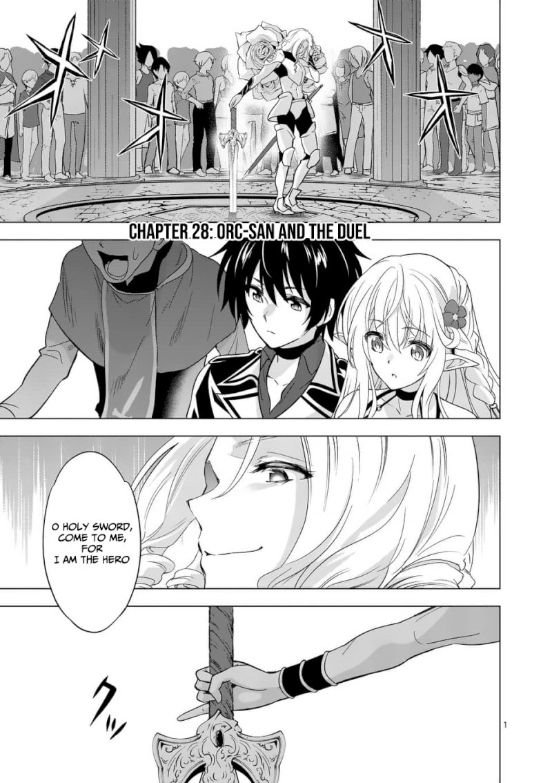 Shijou Saikyou Orc-san no Tanoshii Tanetsuke Harem Zukuri - Chapter 28 [photo 2] - MangaPorn