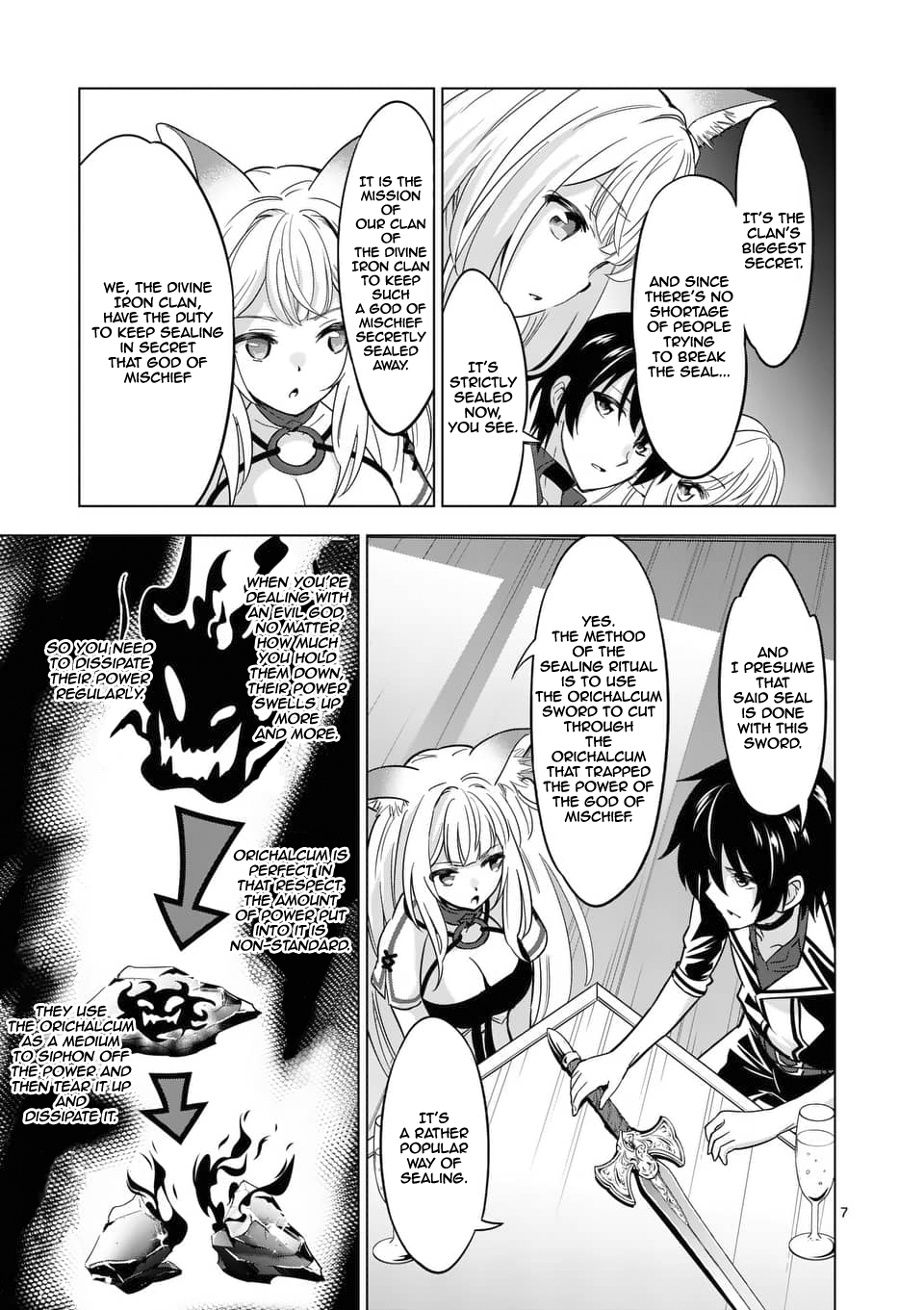 Shijou Saikyou Orc-san no Tanoshii Tanetsuke Harem Zukuri - Chapter 33 [photo 8] - MangaPorn
