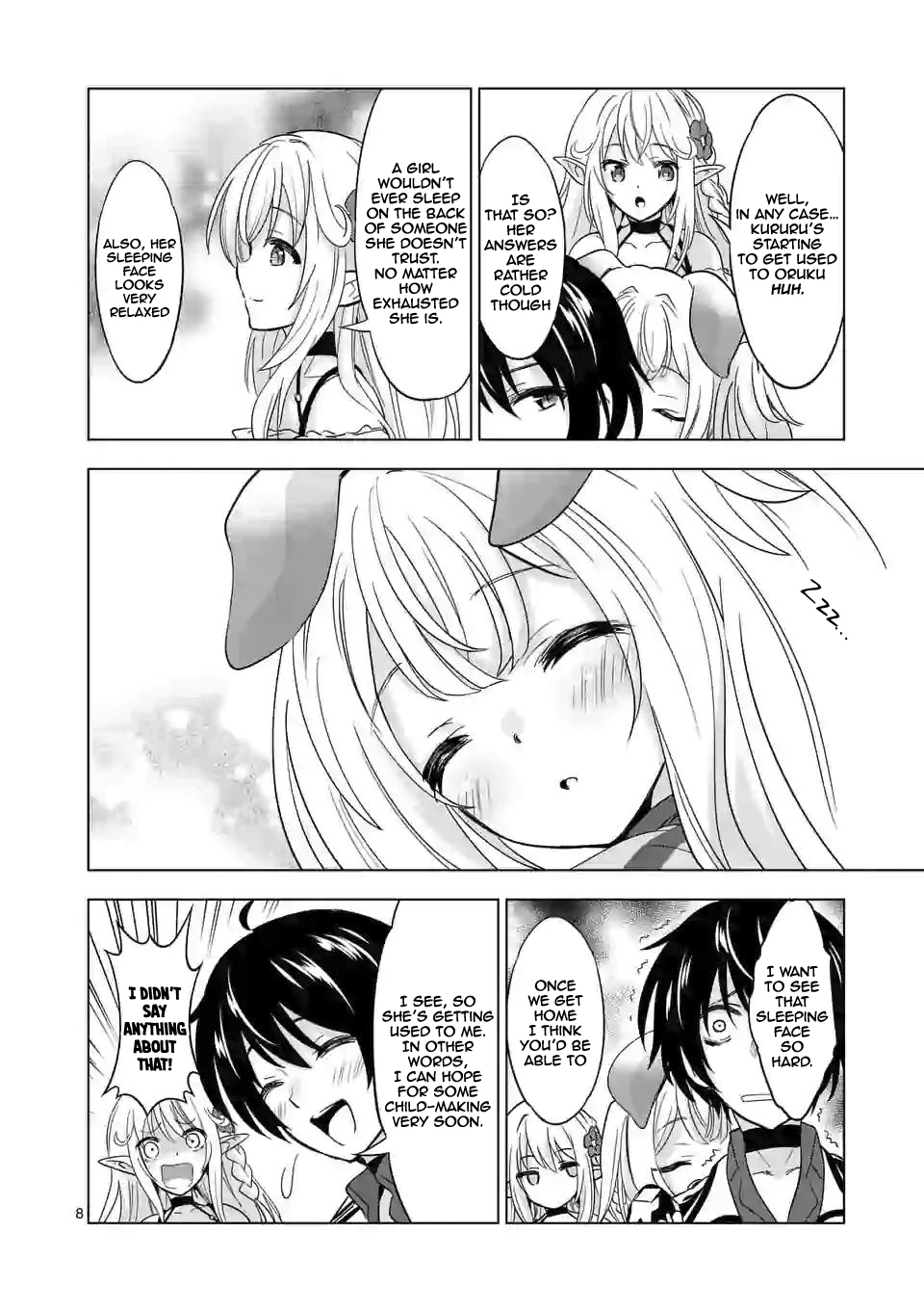 Shijou Saikyou Orc-san no Tanoshii Tanetsuke Harem Zukuri - Chapter 35 [photo 9] - MangaPorn