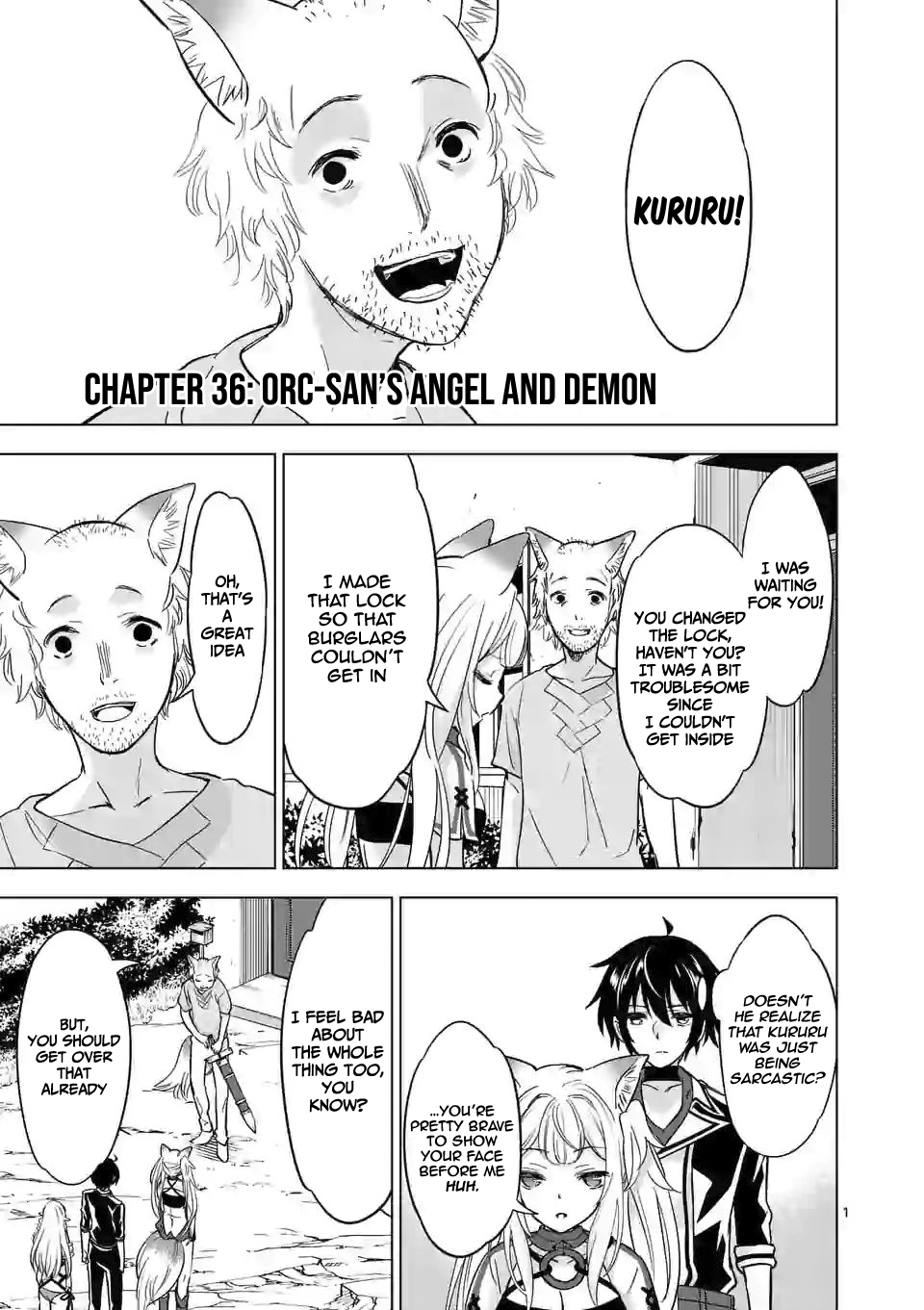 Shijou Saikyou Orc-san no Tanoshii Tanetsuke Harem Zukuri - Chapter 36.1 [photo 2] - MangaPorn