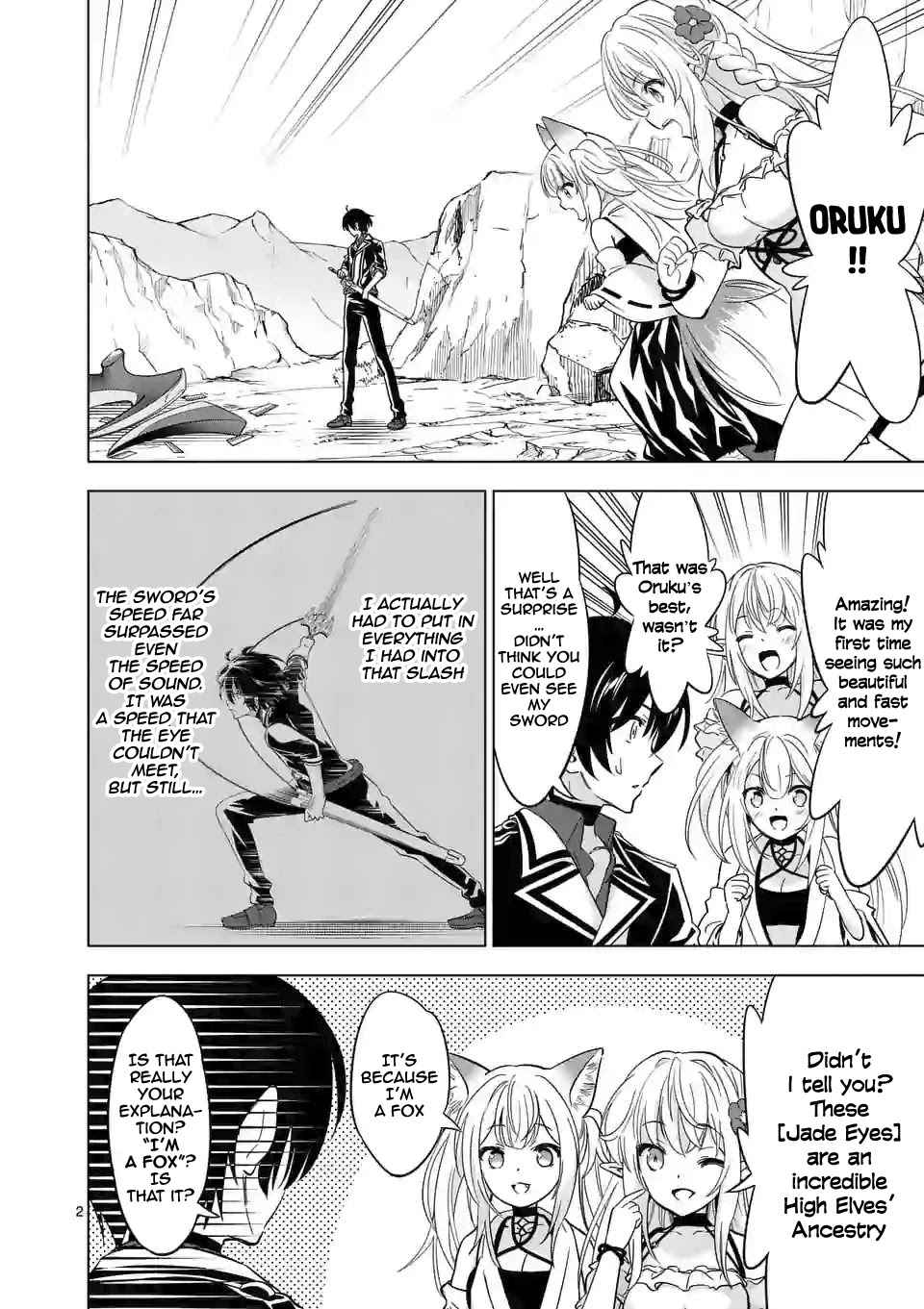 Shijou Saikyou Orc-san no Tanoshii Tanetsuke Harem Zukuri - Chapter 40 [photo 3] - MangaPorn