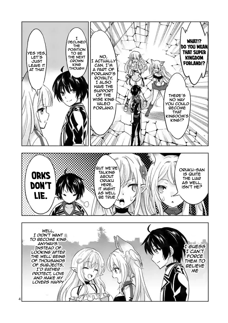 Shijou Saikyou Orc-san no Tanoshii Tanetsuke Harem Zukuri - Chapter 41.1 [photo 5] - MangaPorn