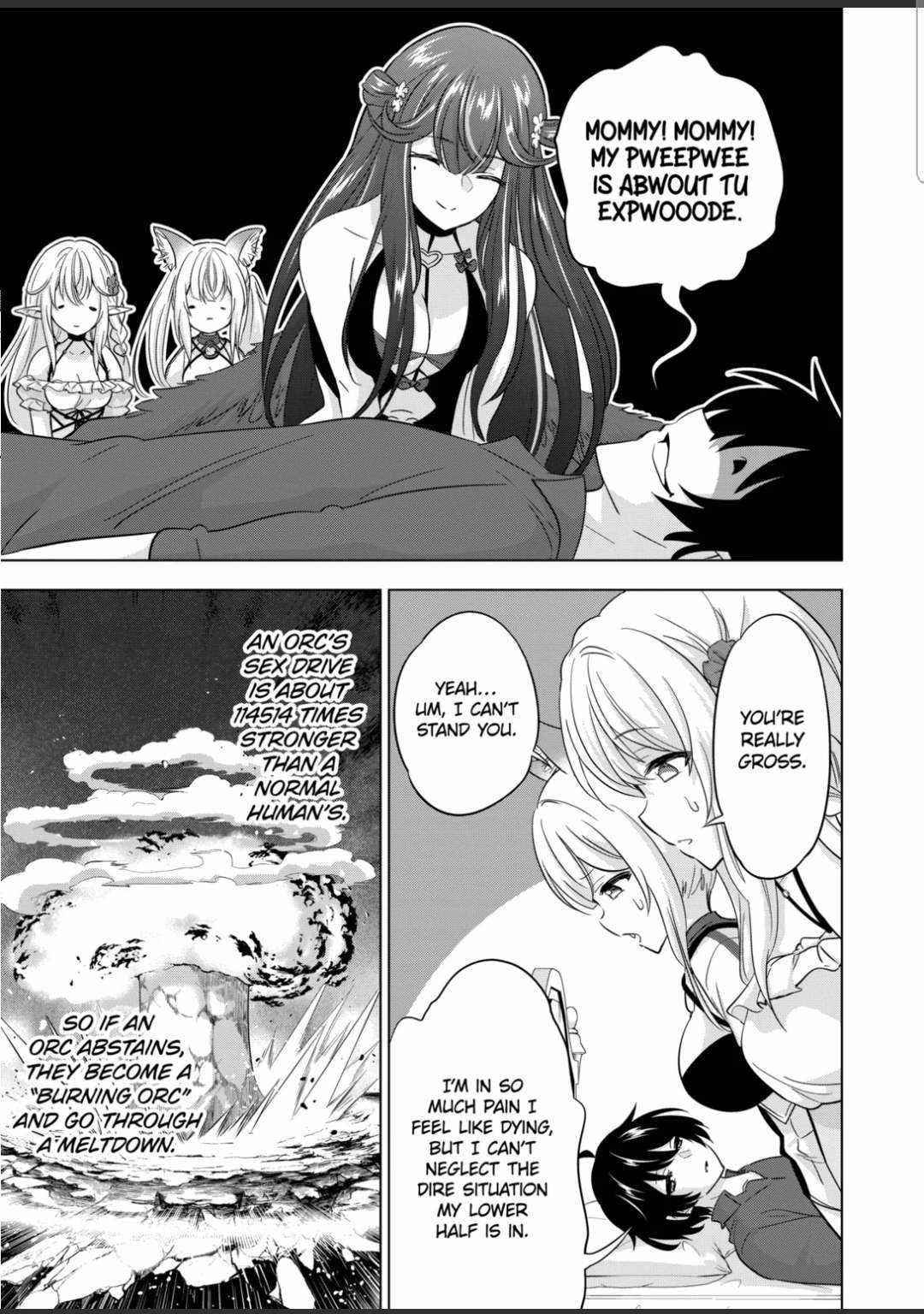 Shijou Saikyou Orc-san no Tanoshii Tanetsuke Harem Zukuri - Chapter 79 [photo 5] - MangaPorn