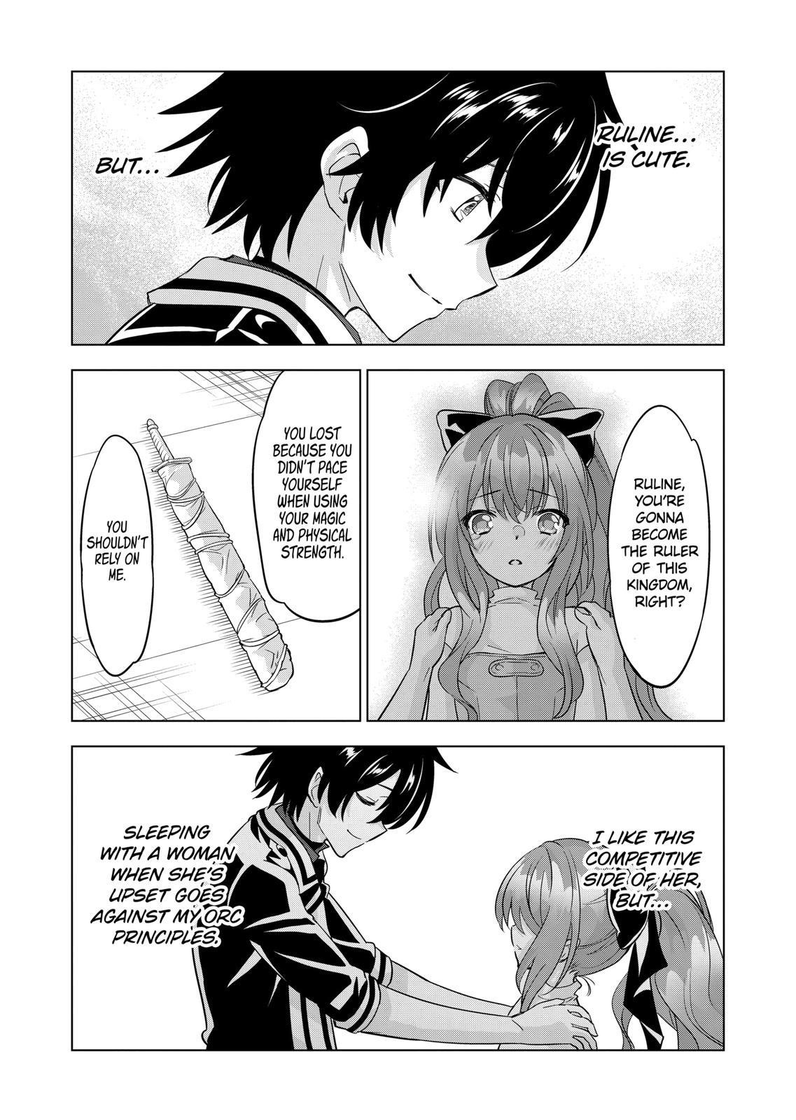 Shijou Saikyou Orc-san no Tanoshii Tanetsuke Harem Zukuri - Chapter 88.1 [photo 5] - MangaPorn