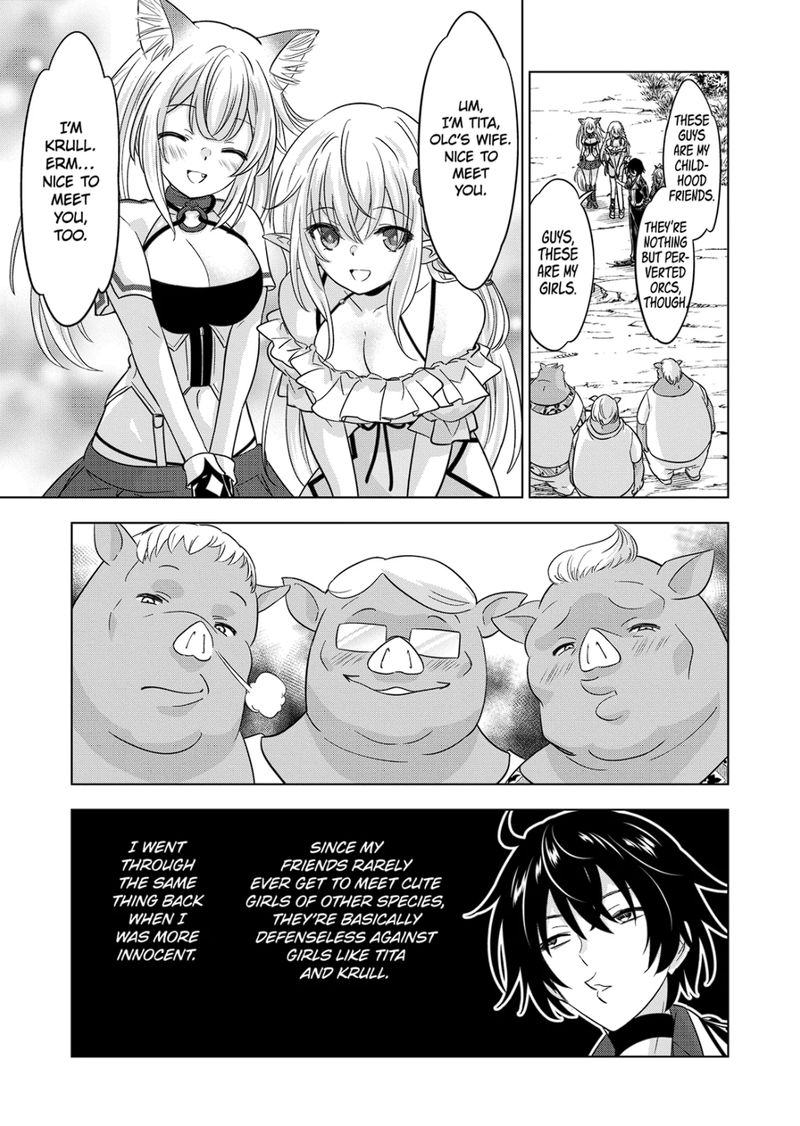 Shijou Saikyou Orc-san no Tanoshii Tanetsuke Harem Zukuri - Chapter 91 [photo 11] - MangaPorn