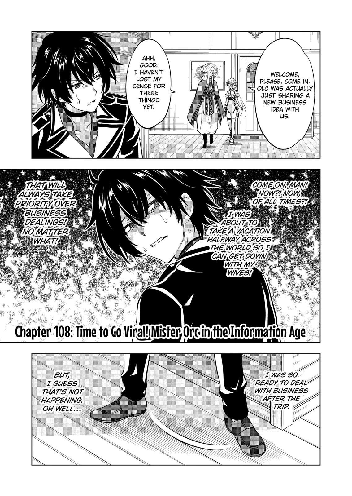 Shijou Saikyou Orc-san no Tanoshii Tanetsuke Harem Zukuri - Chapter 108 [photo 1] - MangaPorn