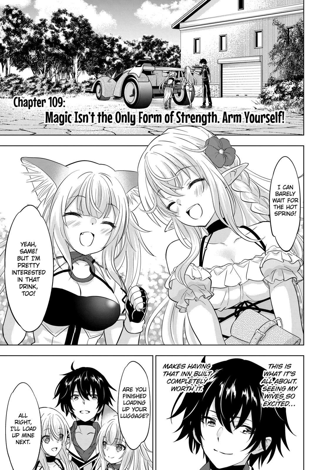 Shijou Saikyou Orc-san no Tanoshii Tanetsuke Harem Zukuri - Chapter 109 [photo 1] - MangaPorn
