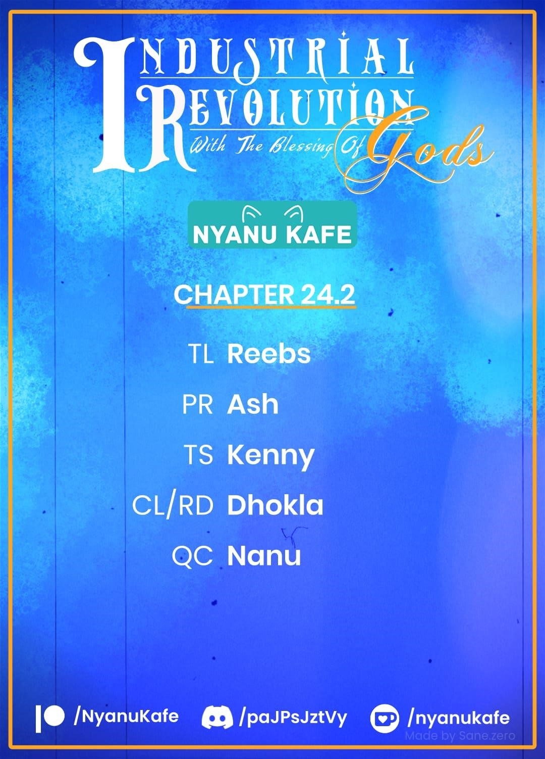 Revolution in production with the blessings of the gods – While living a leisurely, slow life in a corner of another world, somehow a diverse group of people gathered to form the strongest nation… - Chapter 24.2 [photo 1] - MangaPorn