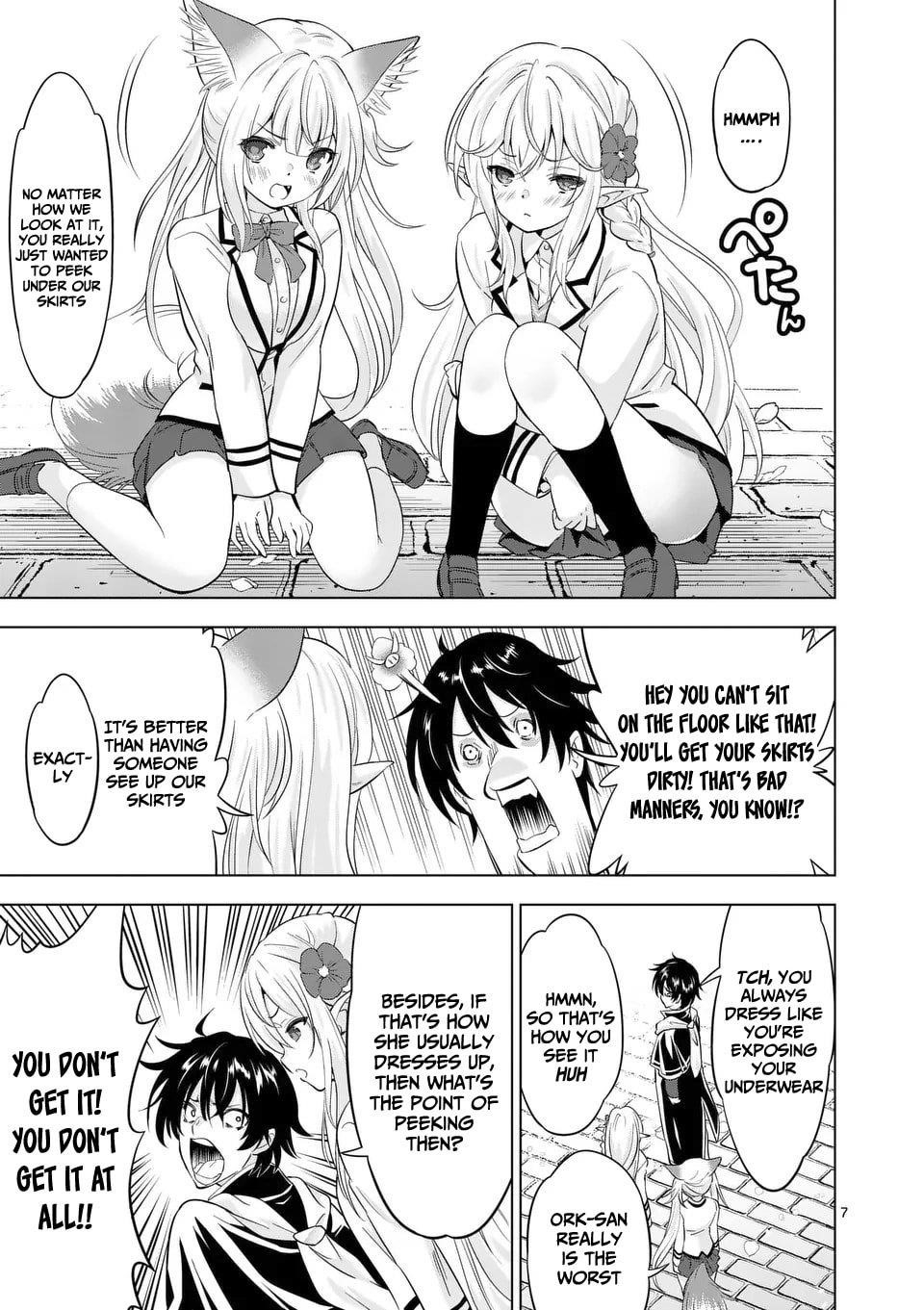 Shijou Saikyou Orc-san no Tanoshii Tanetsuke Harem Zukuri - Chapter 113.1 [photo 7] - MangaPorn