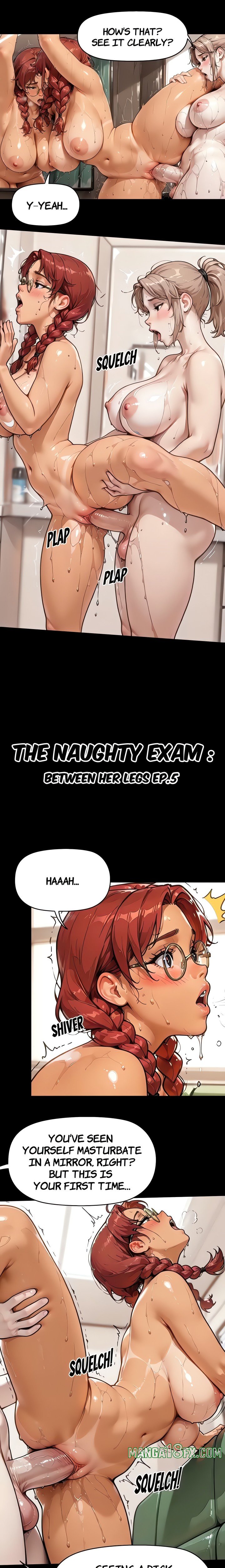 THE NAUGHTY EXAM꞉ Between Her Legs (Uncensored) - Chapter 5 [photo 1] - MangaPorn