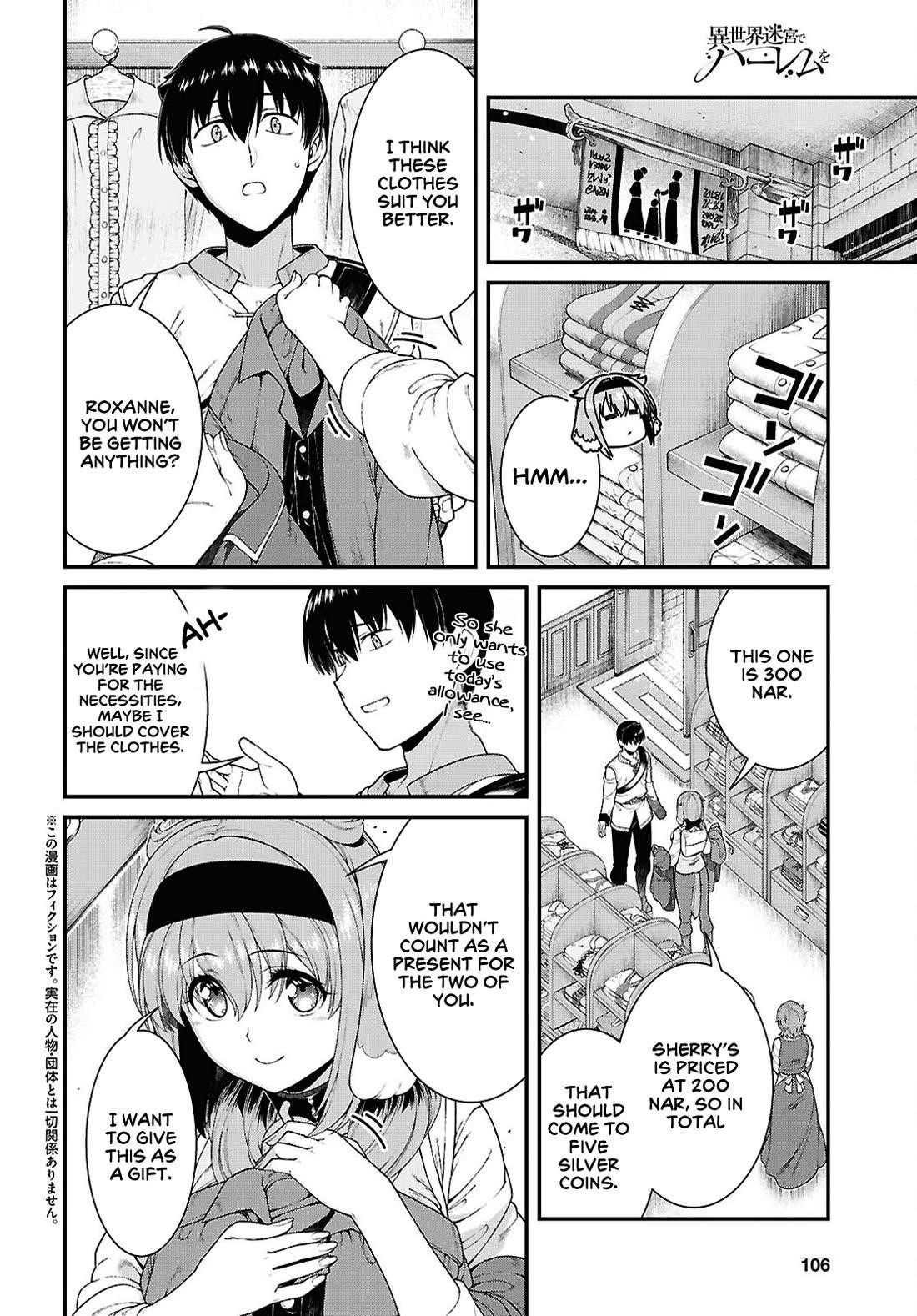 Isekai Meikyuu de Harem wo - Chapter 99 [photo 3] - MangaPorn