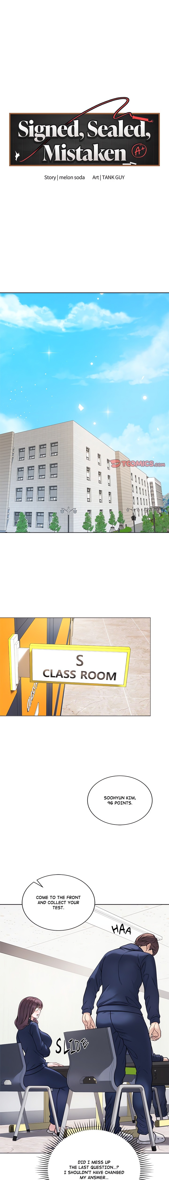 Signed, Sealed, Mistaken (Uncensored) - Chapter 5 [photo 1] - MangaPorn