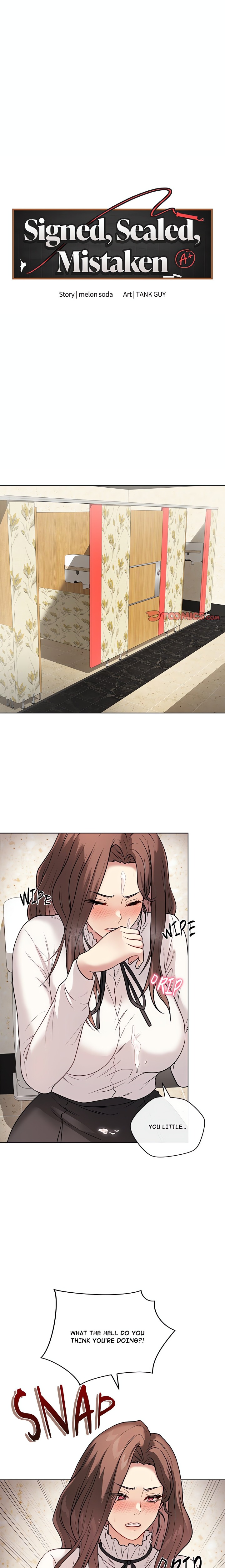 Signed, Sealed, Mistaken (Uncensored) - Chapter 7 [photo 1] - MangaPorn