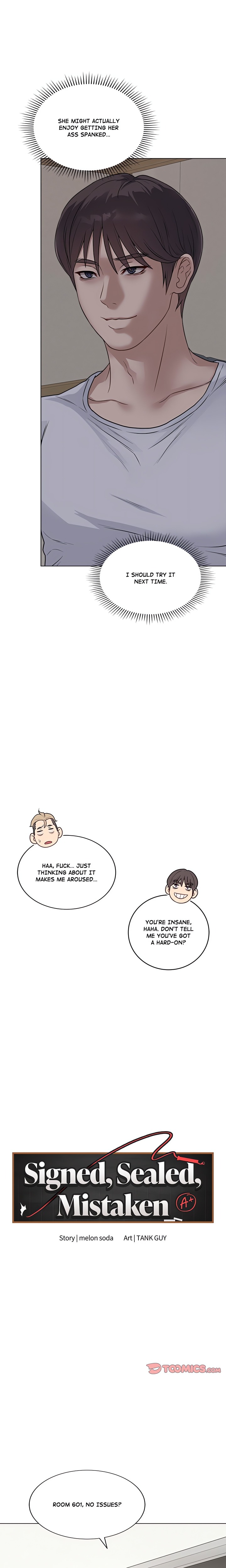 Signed, Sealed, Mistaken (Uncensored) - Chapter 8 [photo 5] - MangaPorn