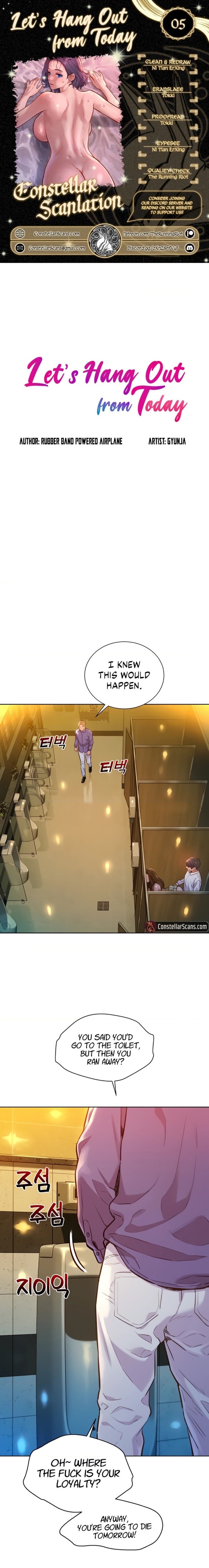 Let’s Hang Out from Today - Chapter 5 [photo 1] - MangaPorn