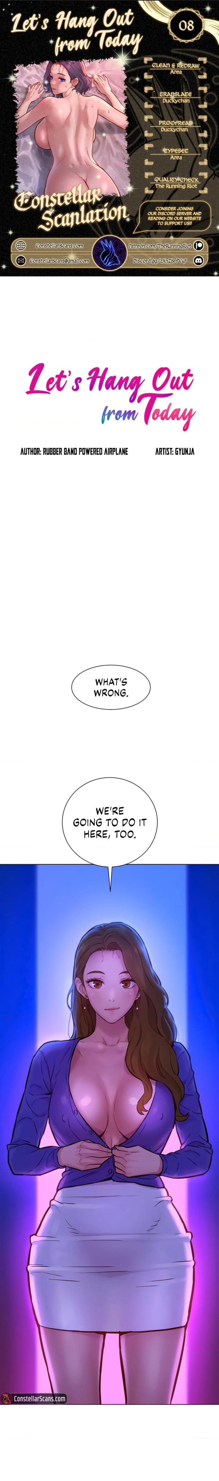 Let’s Hang Out from Today - Chapter 8 [photo 1] - MangaPorn