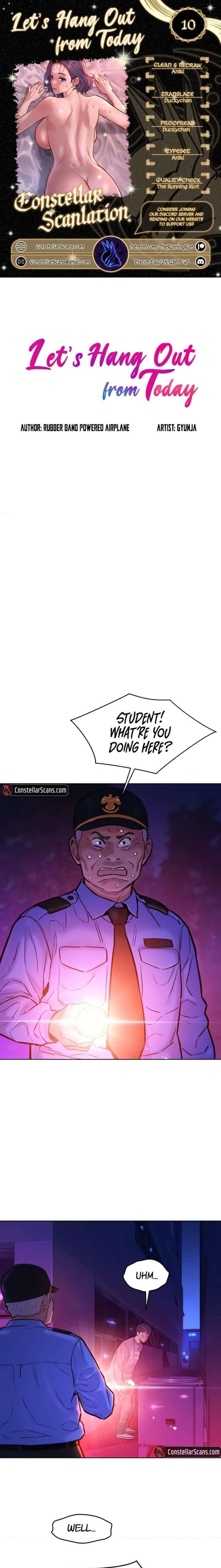 Let’s Hang Out from Today - Chapter 10 [photo 1] - MangaPorn