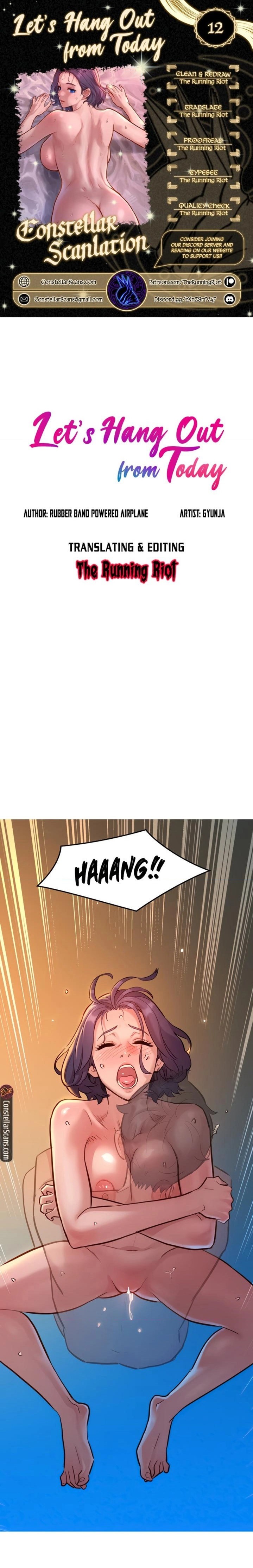 Let’s Hang Out from Today - Chapter 12 [photo 1] - MangaPorn