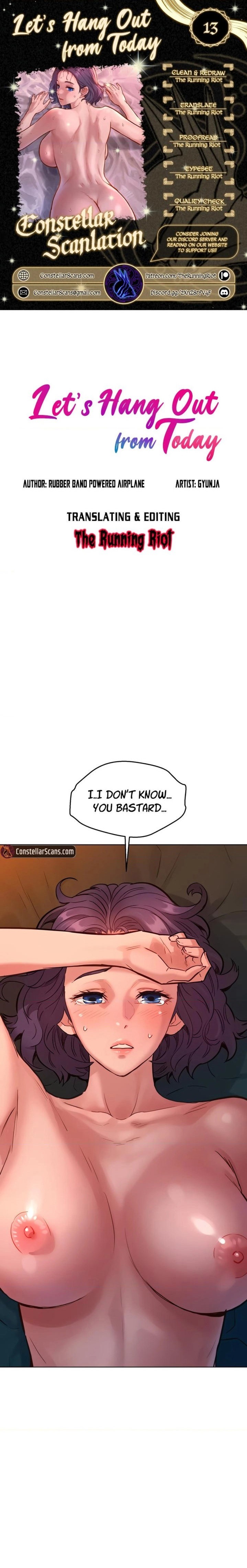 Let’s Hang Out from Today - Chapter 13 [photo 1] - MangaPorn