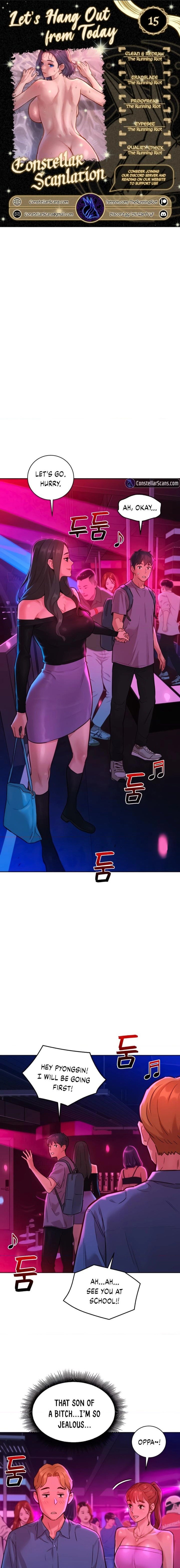 Let’s Hang Out from Today - Chapter 15 [photo 1] - MangaPorn