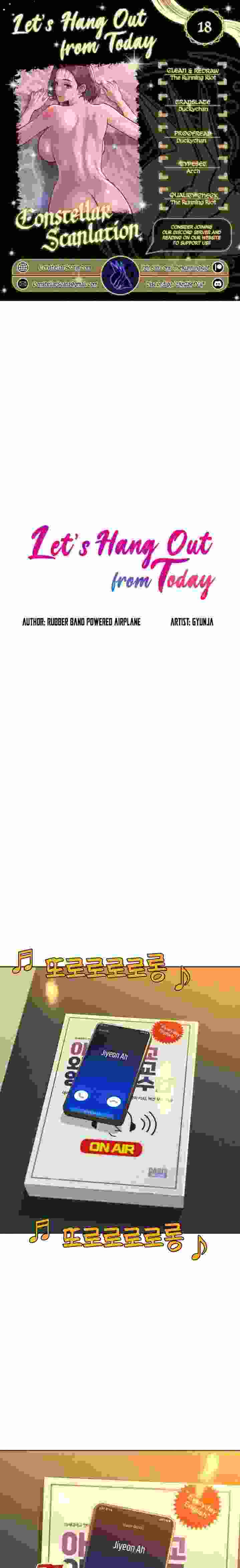 Let’s Hang Out from Today - Chapter 18 [photo 1] - MangaPorn