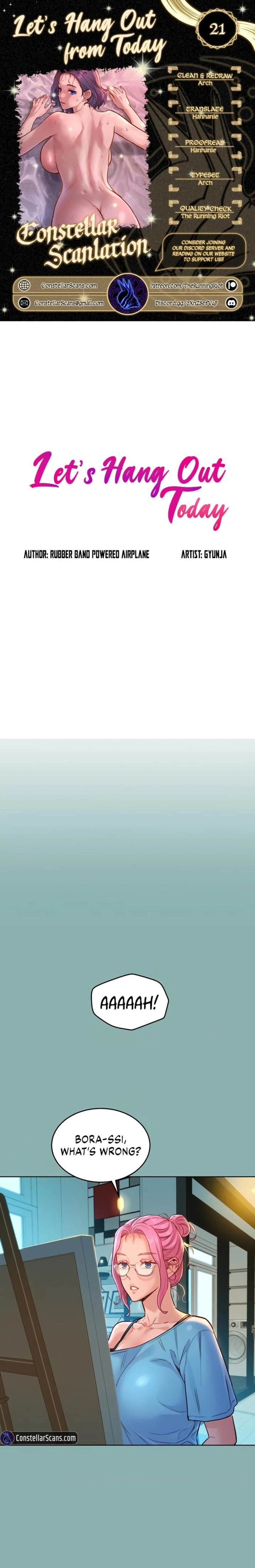 Let’s Hang Out from Today - Chapter 21 [photo 1] - MangaPorn