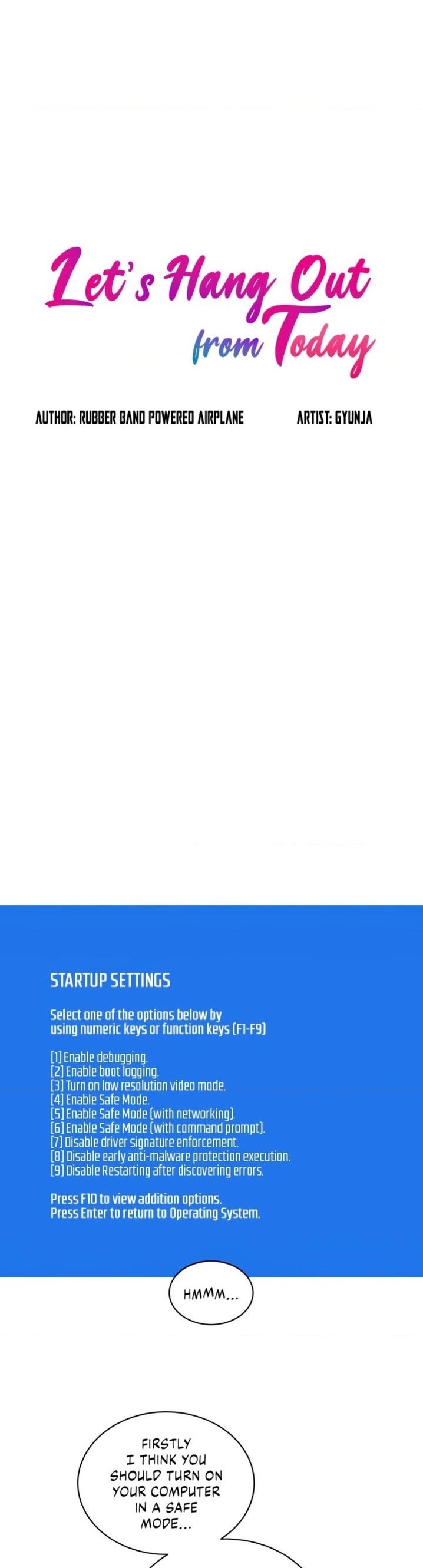 Let’s Hang Out from Today - Chapter 23 [photo 1] - MangaPorn