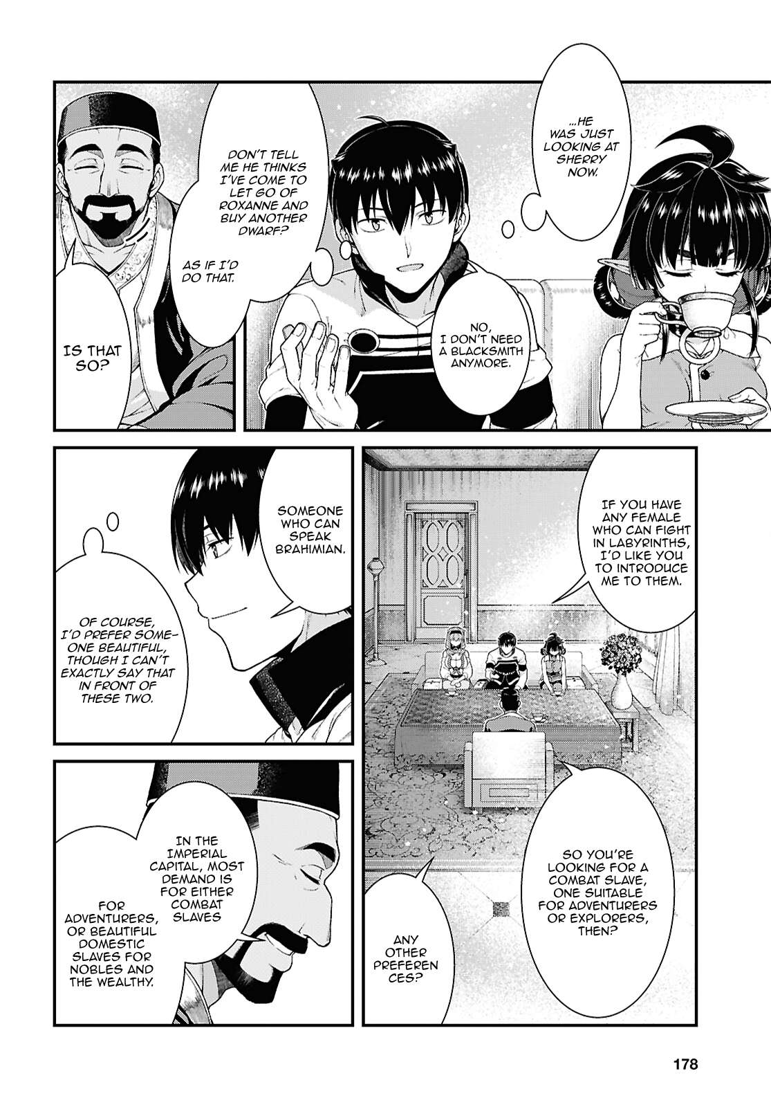 Isekai Meikyuu de Harem wo - Chapter 101 [photo 13] - MangaPorn