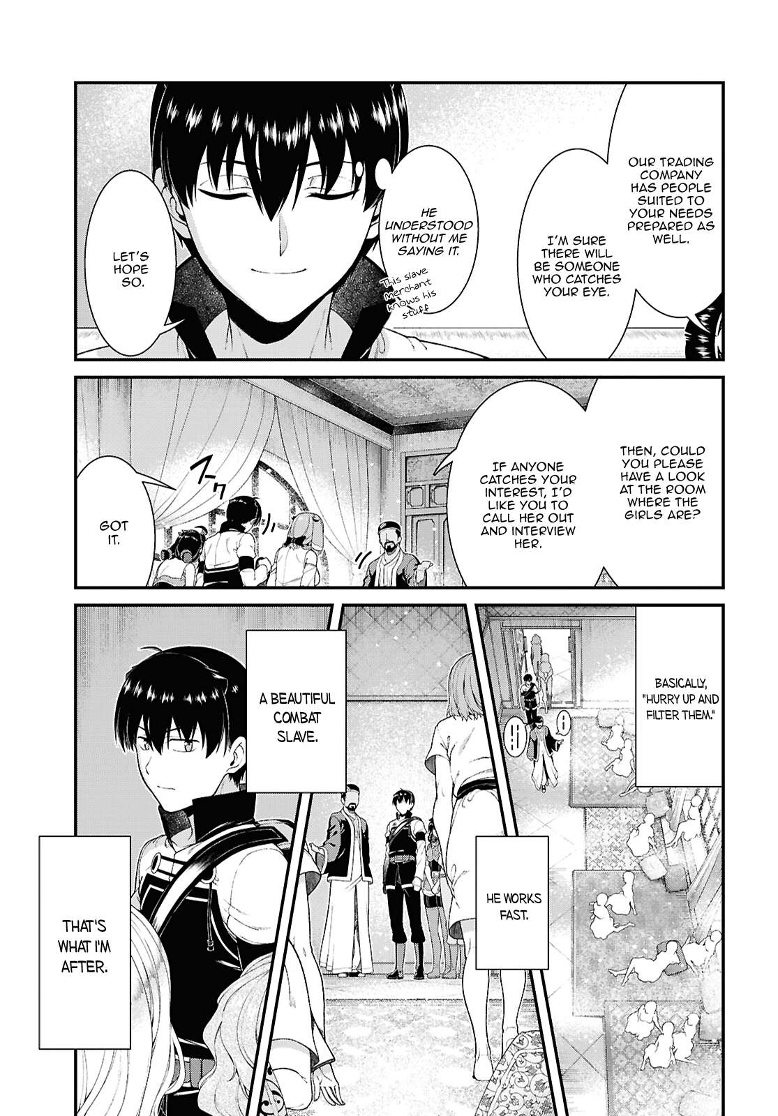 Isekai Meikyuu de Harem wo - Chapter 101 [photo 14] - MangaPorn