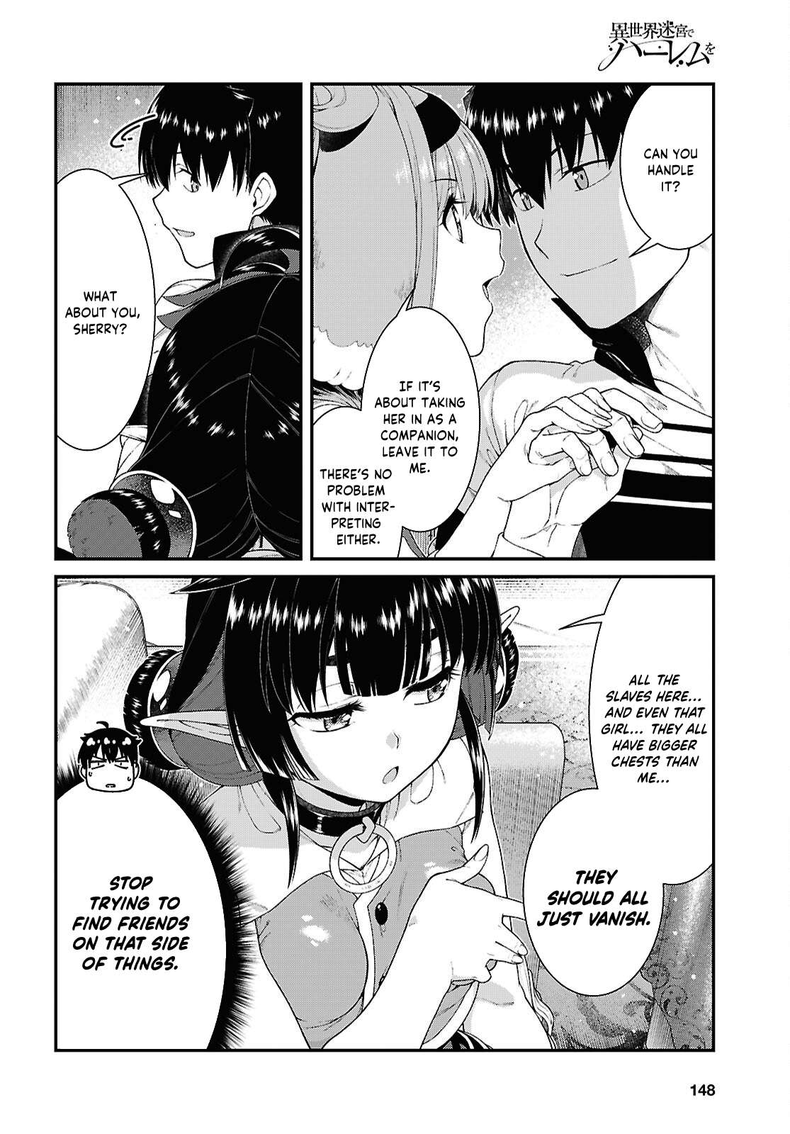 Isekai Meikyuu de Harem wo - Chapter 102 [photo 14] - MangaPorn