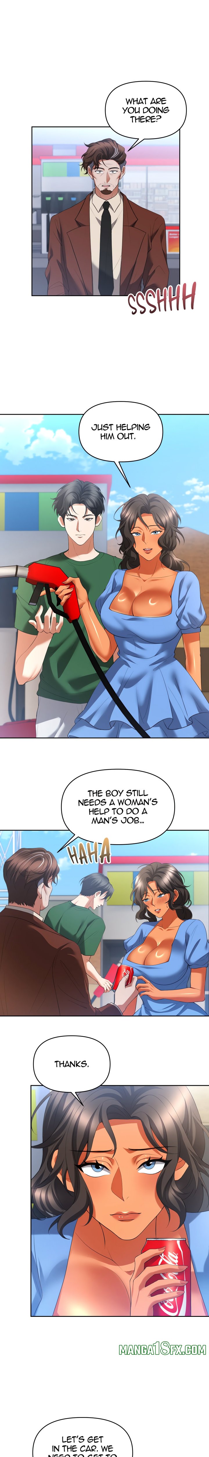 Backseat Trip with my Stepmother - Chapter 2 [photo 1] - MangaPorn