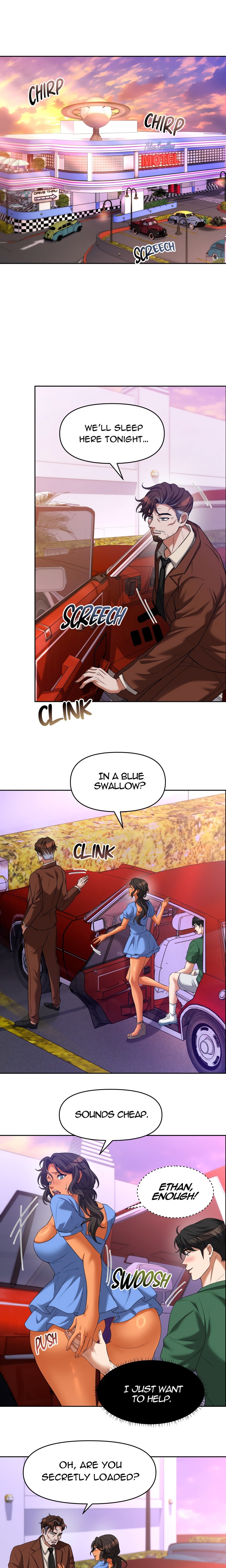 Backseat Trip with my Stepmother - Chapter 5 [photo 1] - MangaPorn