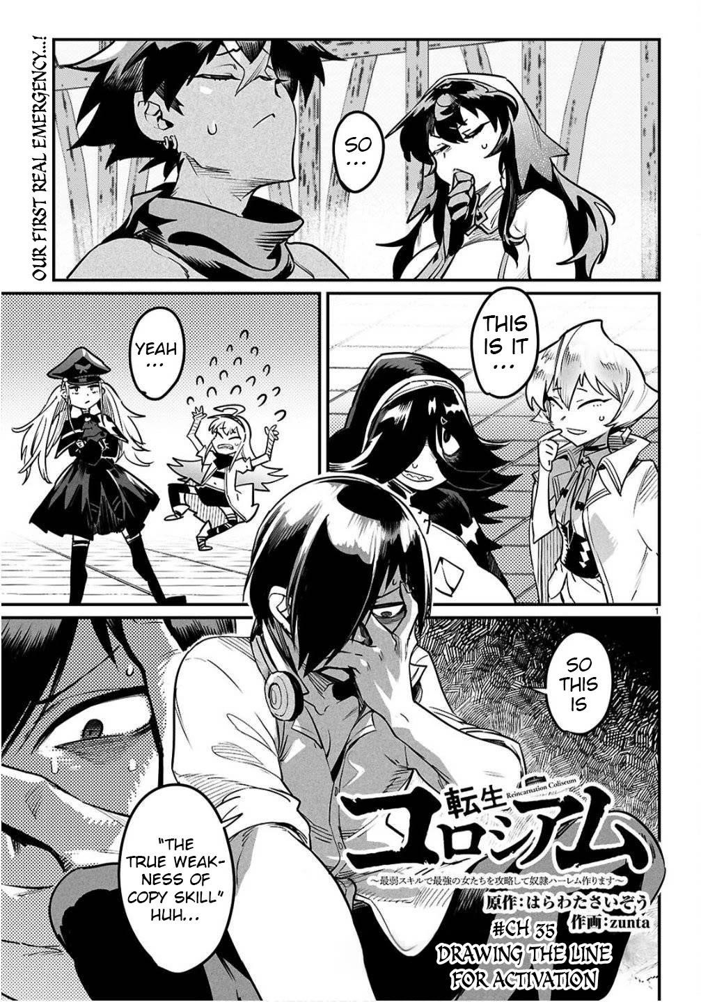 Reincarnation Colosseum – Using The Weakest Skills In Order To Defeat The Strongest Women And Create A Slave Harem - Chapter 35 [photo 1] - MangaPorn