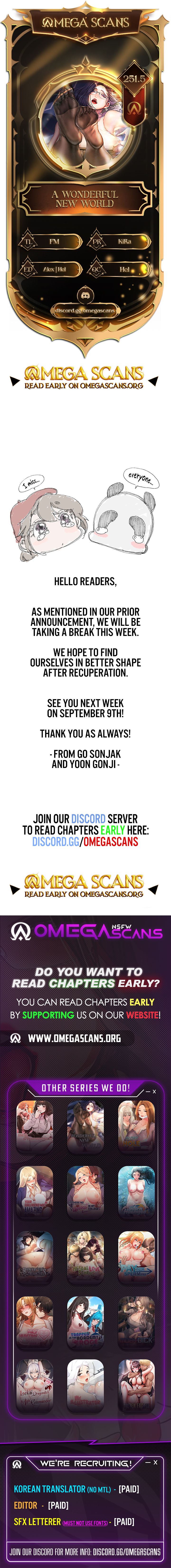 A Wonderful New World - Chapter 251.5 [photo 1] - MangaPorn