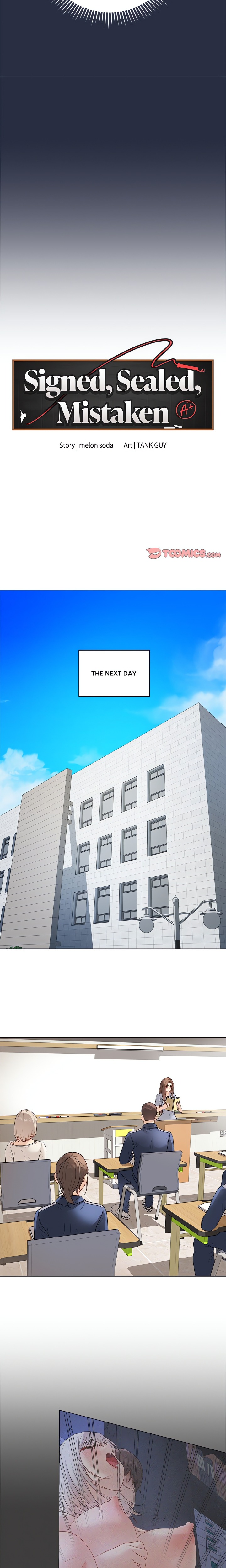 Signed, Sealed, Mistaken (Uncensored) - Chapter 25 [photo 10] - MangaPorn