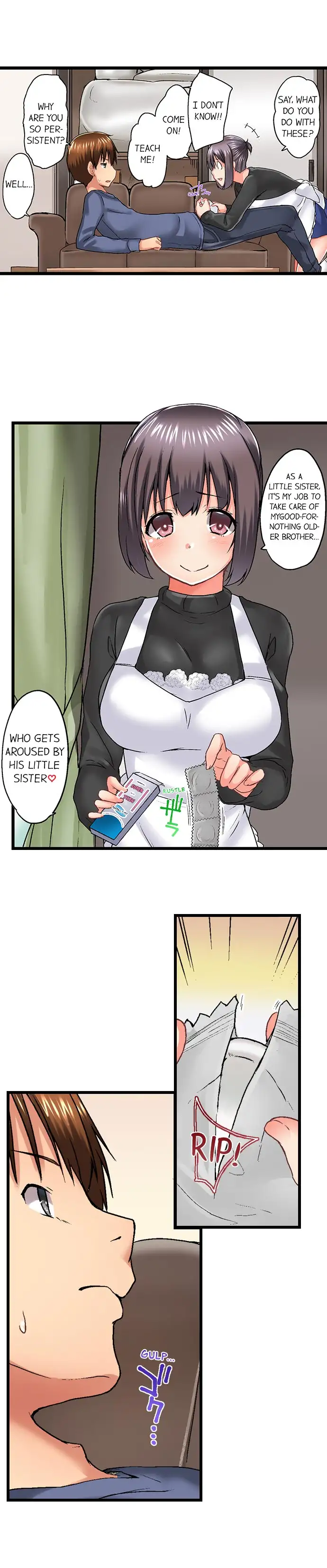 My Brother’s Slipped Inside Me in The Bathtub - Chapter 38 [photo 5] - MangaPorn