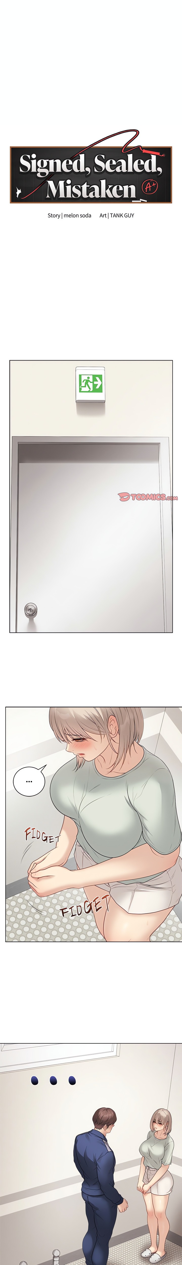 Signed, Sealed, Mistaken (Uncensored) - Chapter 26 [photo 1] - MangaPorn