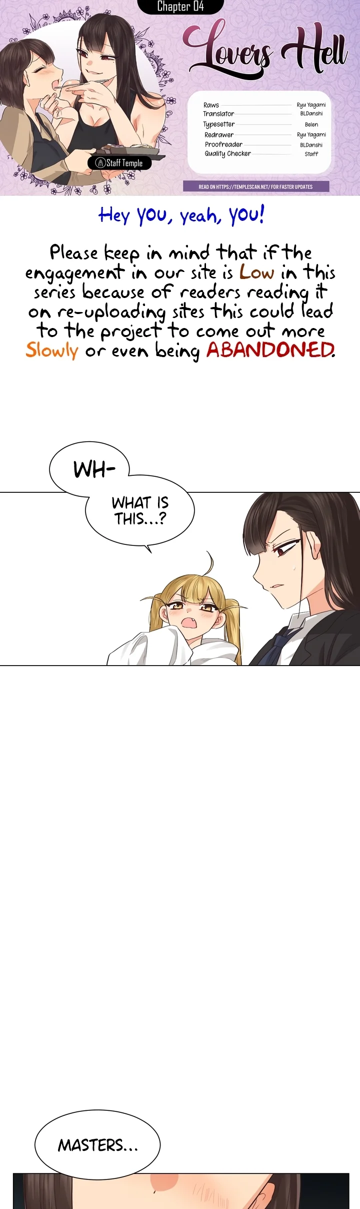 Lesbian Sex Hell - Chapter 4 [photo 1] - MangaPorn