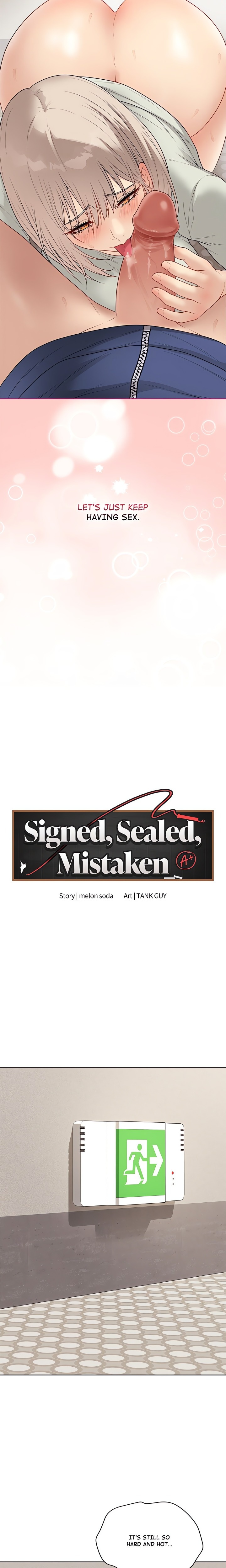 Signed, Sealed, Mistaken (Uncensored) - Chapter 28 [photo 2] - MangaPorn