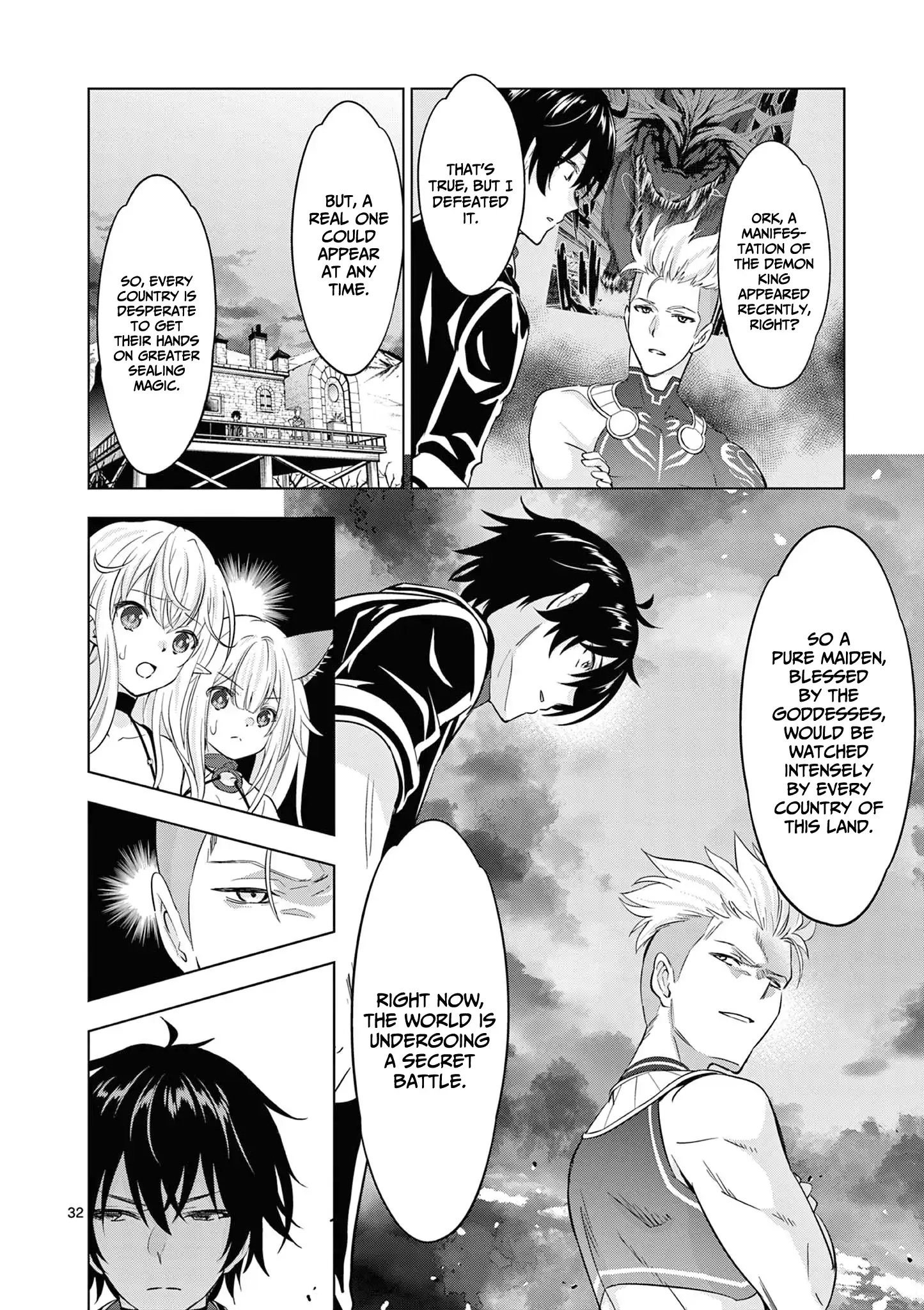 Shijou Saikyou Orc-san no Tanoshii Tanetsuke Harem Zukuri - Chapter 113.2 [photo 4] - MangaPorn